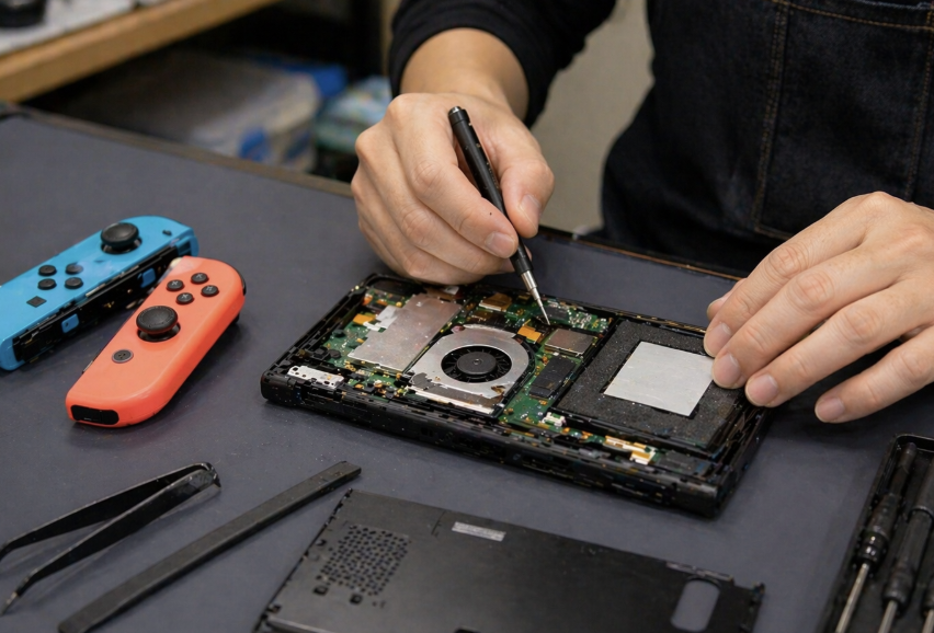 予約なしでも大丈夫？高槻Switch修理のリアル